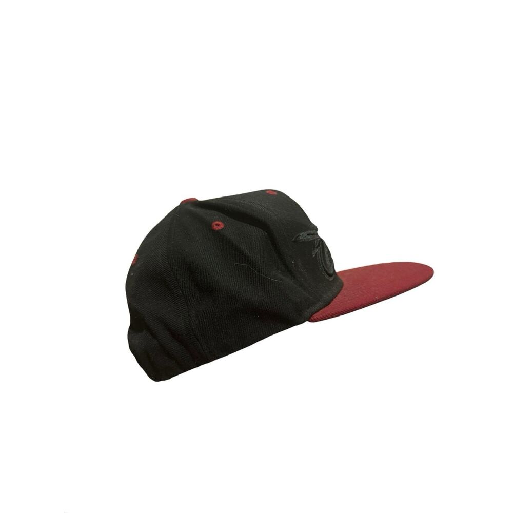 Mitchell And Ness NBA Cleveland Cavaliers Embroidered Snapback Hat Cap Black - Picture 3 of 9